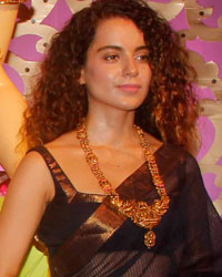 Kangana Ranaut at Kangana Ranaut Celebrates Ganesh Chaturthi