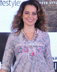 Kangana Ranaut at Kangana Ranaut Launches Melange Collection