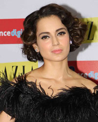 Kangana Ranaut at Kangana Unveils 100th Issuse of Grazia