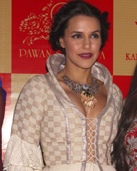 Neha Dhupia at Karishma and Pawan Store Launch