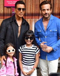 Khel Khel Mein Film Promotion on the sets of Bigg Boss Marathi