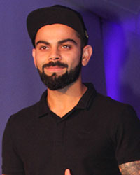 Virat Kohli at Kohli Signature Headgear Collection Launch