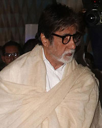Amitabh Bachchan at Krishna Raj Kapoor Prayer Meet