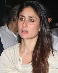 Kareena Kapoor at Krishna Raj Kapoor Prayer Meet