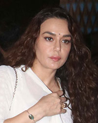 Preity Zinta at Krishna Raj Kapoor Prayer Meet