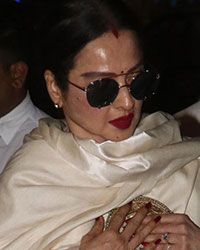 Rekha at Krishna Raj Kapoor Prayer Meet