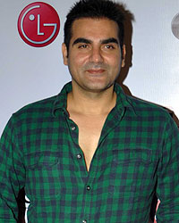 Arbaaz Khan at LG G Flex Smartphone Launch