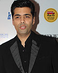 Karan Johar at LOfficiel Magic Bus Charity Event