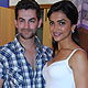 Neil Nitin Mukesh and Deepika Padukone Neil Nitin Mukesh and Deepika Padukone