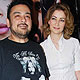Adnan Sami with wife Roya Faryabi Adnan Sami with wife Roya Faryabi