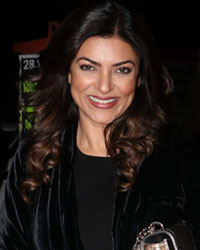 Sushmita Sen at Launch of All 145 Day Cafe and Bar