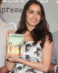 Chetan Bhagat, Arjun Kapoor, Shraddha Kapoor and Mohit Suri Chetan Bhagat, Arjun Kapoor, Shraddha Kapoor and Mohit Suri