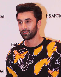 Ranbir Kapoor at Launch of Hennes and Mauritz Store