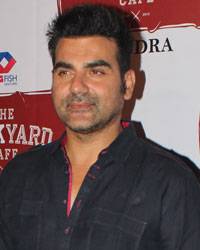 Arbaaz Khan at Launch of Junkyard Cafe