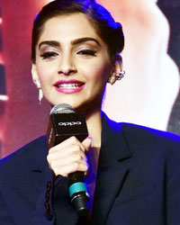 Sonam Kapoor at Launch of Oppo F1S Sartphone