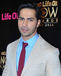 Varun Dhawan at Life OK Now Awards 2014