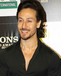 Tiger Shroff at Lions Gold Awards 2016