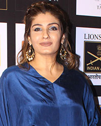 Raveena Tandon at Lions Gold Awards 2018