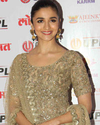 Alia Bhatt at Lokmat Maharashtrian of The Year 2017 Awards