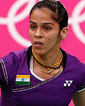 Saina Nehwal at London Olympics 2012