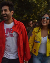 Kartik Aaryan and Sara Ali Khan Kartik Aaryan and Sara Ali Khan