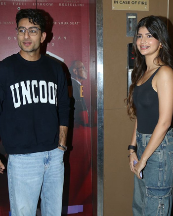 Ibrahim Ali Khan and Anjini Dhawan