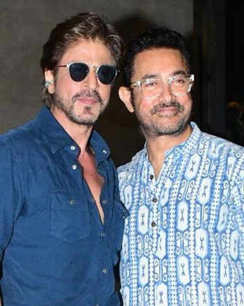 Shah Rukh Khan and Aamir Khan