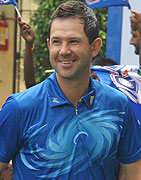 Ricky Ponting at MI Team with EFA Kids