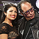 Andrew Dice Clay and his guest pose on arrival at the 2011 MTV Video Music Awards in Los Angeles