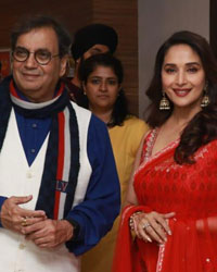 Subhash Ghai and Madhuri Dixit