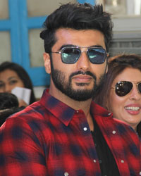 Arjun Kapoor at Mahurat of Marathi Film Hrudayantar