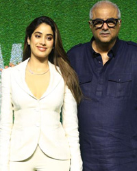 Jhanvi Kapoor and Boney Kapoor Jhanvi Kapoor and Boney Kapoor