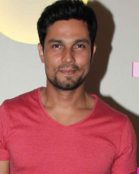 Randeep Hooda at Main Aur Charles Special Screening