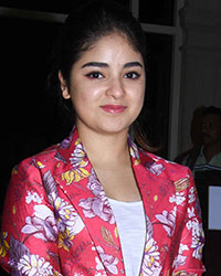 Zaira Wasim at Manthan Aaj Tak 2017