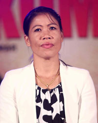 Mary Kom at Marry Kom Music Launch