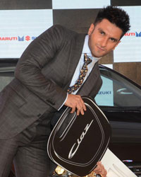 Ranveer Singh at Maruti Suzuki Ciaz Launch