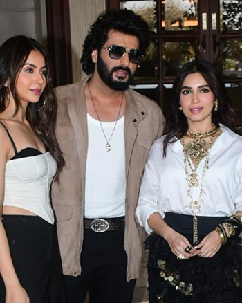 Rakul Preet Singh, Arjun Kapoor and Bhumi Pednekar
