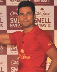 Randeep Hooda at Milind and Randeep Launch Old Spice Deo