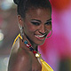 Miss Angola Leila Lopes participates in the swimsuit segment of the Miss Universe 2011 pageant in Sao Paulo