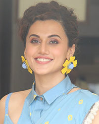 Taapsee Pannu at Mission Mangal Promotion