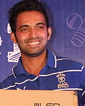 Ajinkya Rahane at Mitashi LCD TV Launch