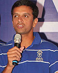 Rahul Dravid at Mitashi LCD TV Launch