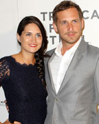 Actor Josh Lucas and Jessica Lucas arrive for the premiere of 'Mistaken For Strangers' on the opening night of the Tribeca Film Festival in New York