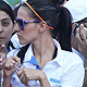 Neha Dhupia at Mumbai Marathon-2011