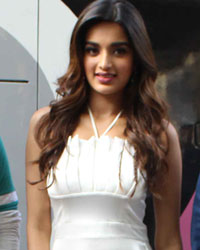 Sabbir Khan, Nidhhi Agerwal and Nawazuddin Siddiqui Sabbir Khan, Nidhhi Agerwal and Nawazuddin Siddiqui