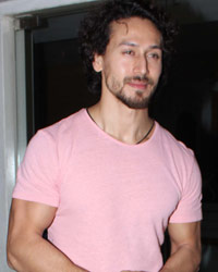 Tiger Shroff at Munna Michael Screening