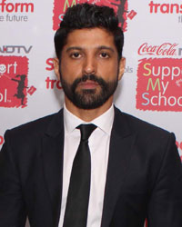 Farhan Akhtar at NDTV Support My School Event