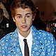 Justin Bieber arrives at the Cannes festival palace to attend the NRJ Music Awards in Cannes