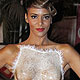 Shy'm arrives at the Cannes festival palace to attend the NRJ Music Awards in Cannes