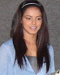 Neetu Chandra at Taekwondo Competition